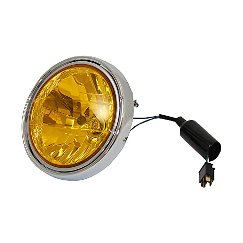 カワサキ車用 φ180 マルチリフレクター ヘッドライト イエローレンズ Amazon | カワサキ車用 φ180 マルチリフレクター ヘッドライト